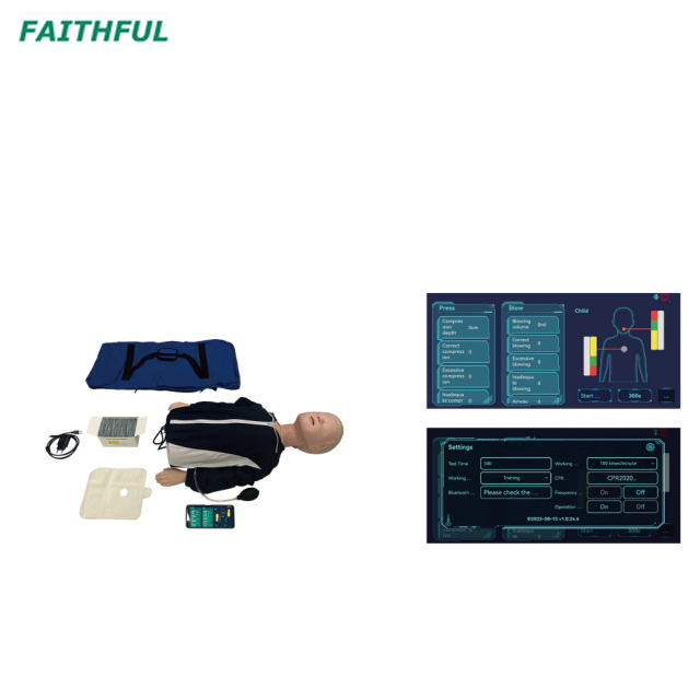 Child/Adult (Half Body) CPR with APP Controlled