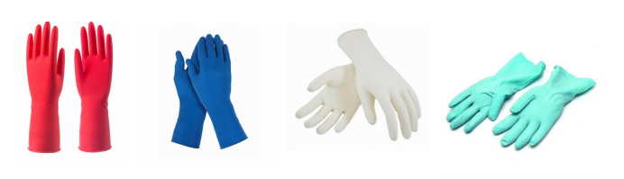 RUBBER HAND GLOVES
